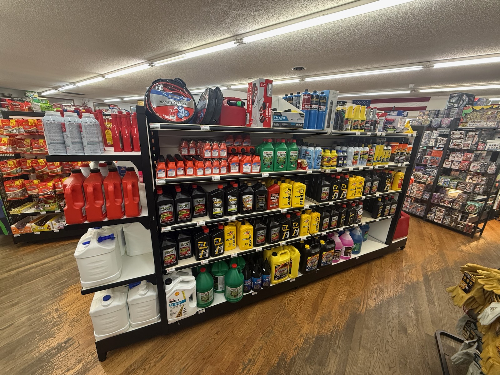 Convenient shopping selection at Floyd Xpress Market in Floyd, VA