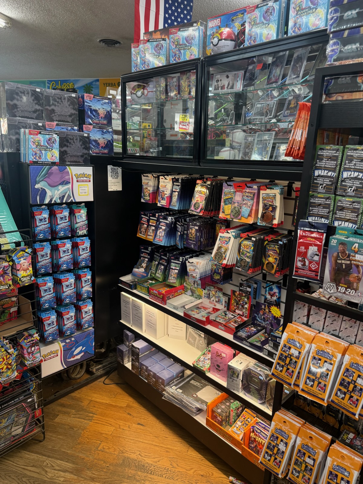 Everyday merchandise available at Floyd Xpress Market in Floyd, VA